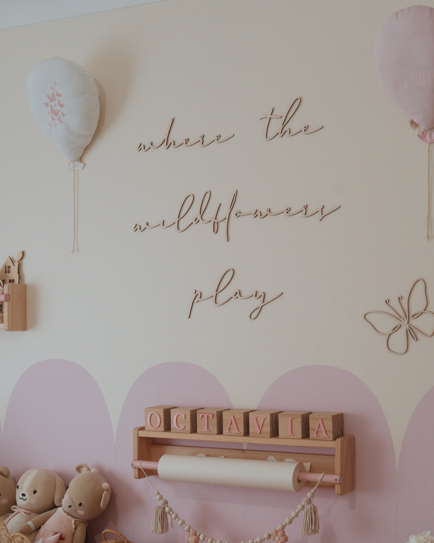 Where the Wildflowers Play – Wall Script